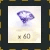 60 кристаллов 💎