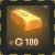 100 gold🧈